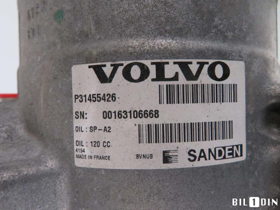 Aircondition kompressor til Volvo XC90 2015-2025 (Type II)  (VOLVO|36003140|)