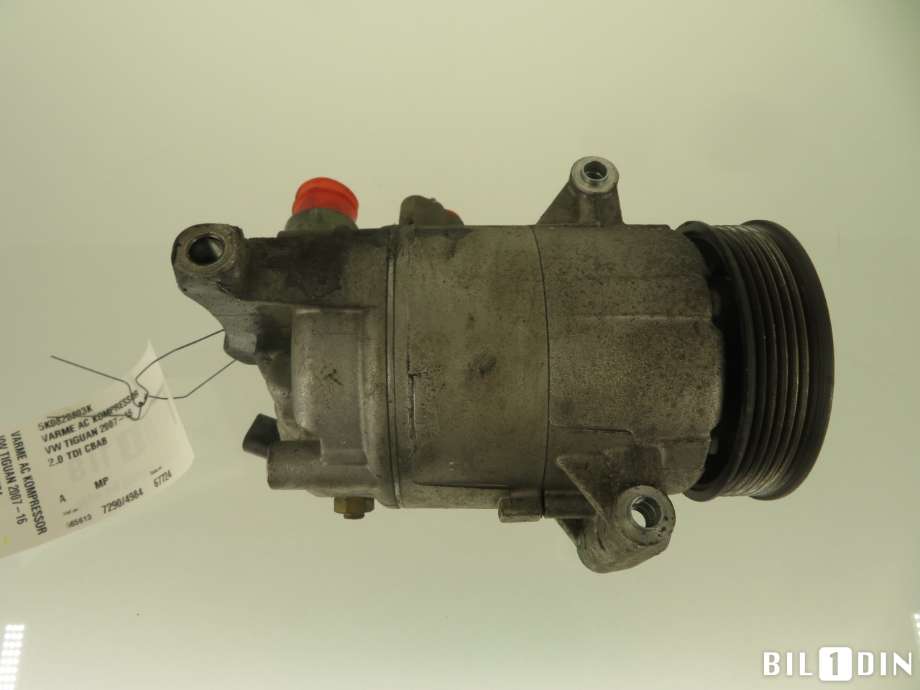 Aircondition kompressor til VW Tiguan 2007-2011 (Type I, Fase 1)  (VOLKSWAGEN|5K0820803K|)
