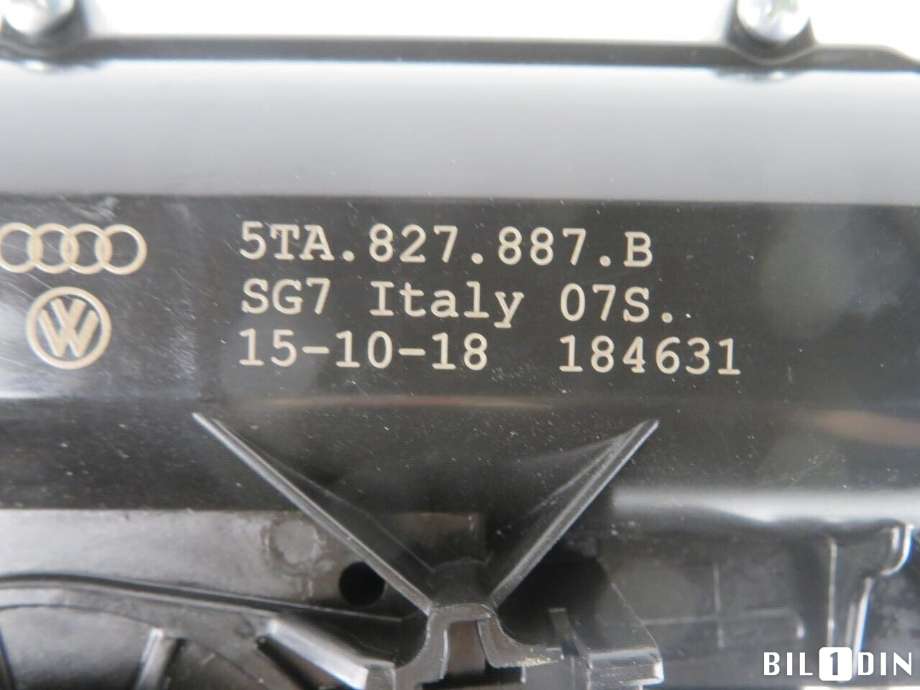 Sentrallås bakluke til VW Touran 2015-2021 (Type II)  (VOLKSWAGEN|5TA827887C|)