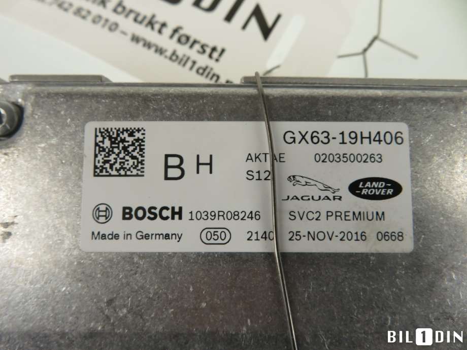 Kamera til Jaguar XF 2015-->> (X260) (X260) (JAGUAR|T2H19526|GX6319H406BK|GX6319H406)