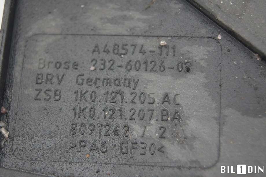 Kjølevifte til Audi A3 2009-2012 (Type II, Fase 2)  (AUDI|1K0121205AC|)