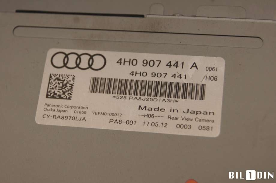 Styreenhet parkering til Audi A8 2010-2013 (Type III, Fase 1)  (AUDI|4H0907441A|)