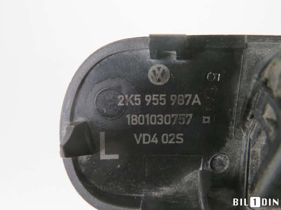 Lyktespylerdyse til VW Caddy 2015-2020 (Type III, Fase 3)  (VOLKSWAGEN|2K5955987A|)