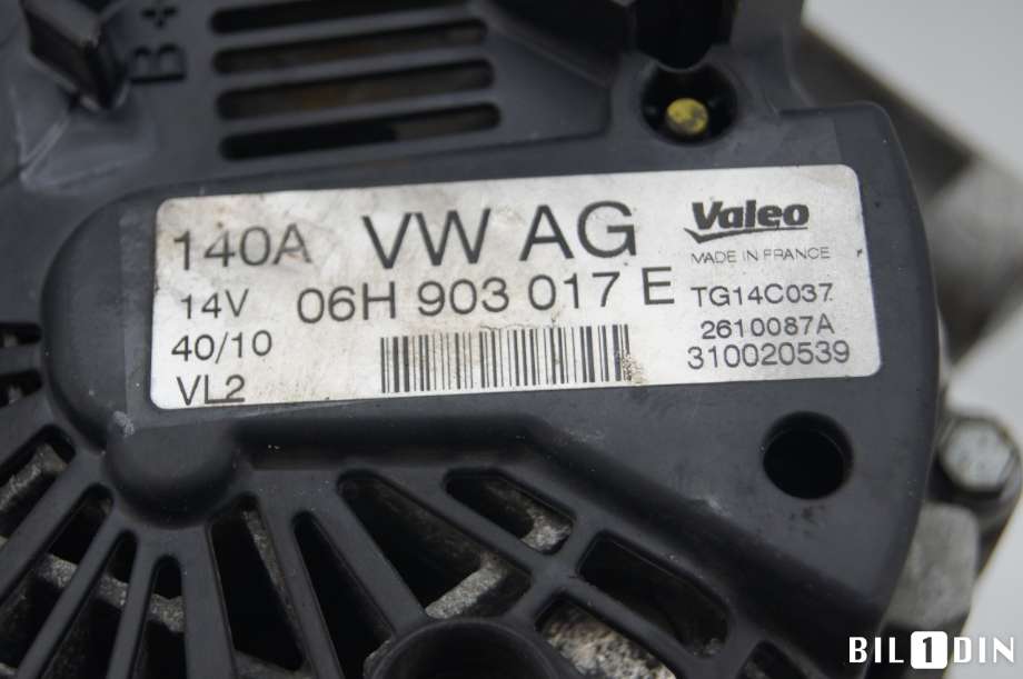 Dynamo til Audi TT 2006-2014 (Type II)  (AUDI|06H903017EX||06H903017E)