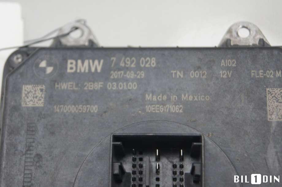 Styreenhet xenon/ballast til BMW X5 2013-2018 (F15) (F15) (BMW|63118494844||7492028)