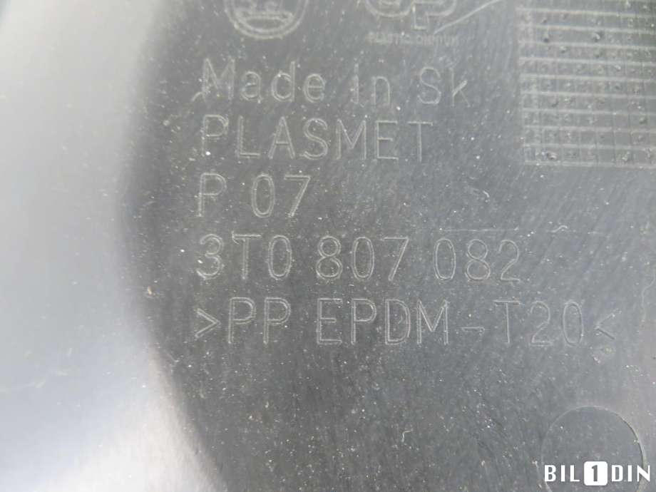 Frontplate øvre til Škoda Superb 2008-2015 (Type II) (SKODA|3T0807082|)