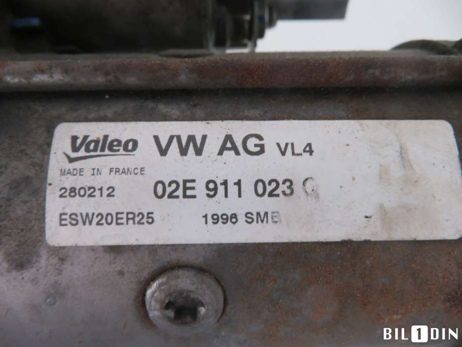 Starter diesel til VW Tiguan 2011-2016 (Type I, Fase 2) (VOLKSWAGEN|02E911024H|)