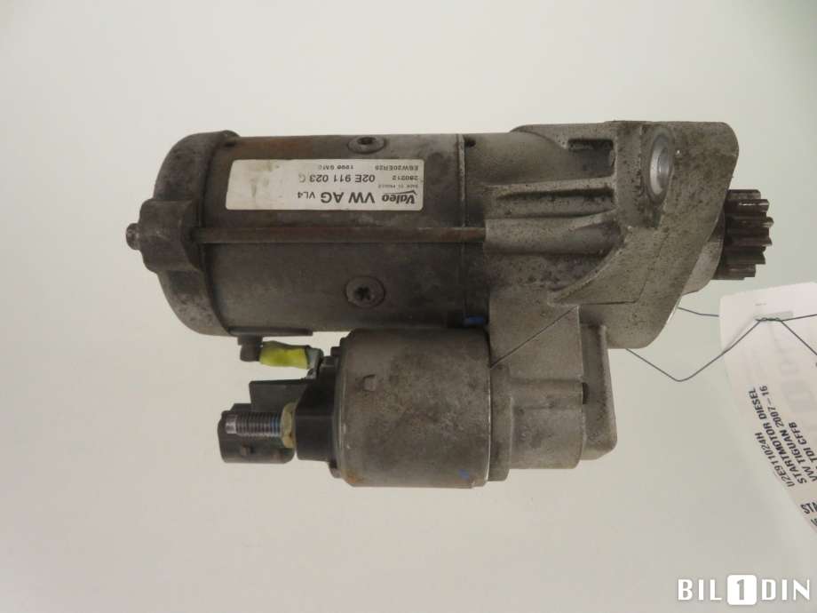 Starter diesel til VW Tiguan 2011-2016 (Type I, Fase 2) (VOLKSWAGEN|02E911024H|)