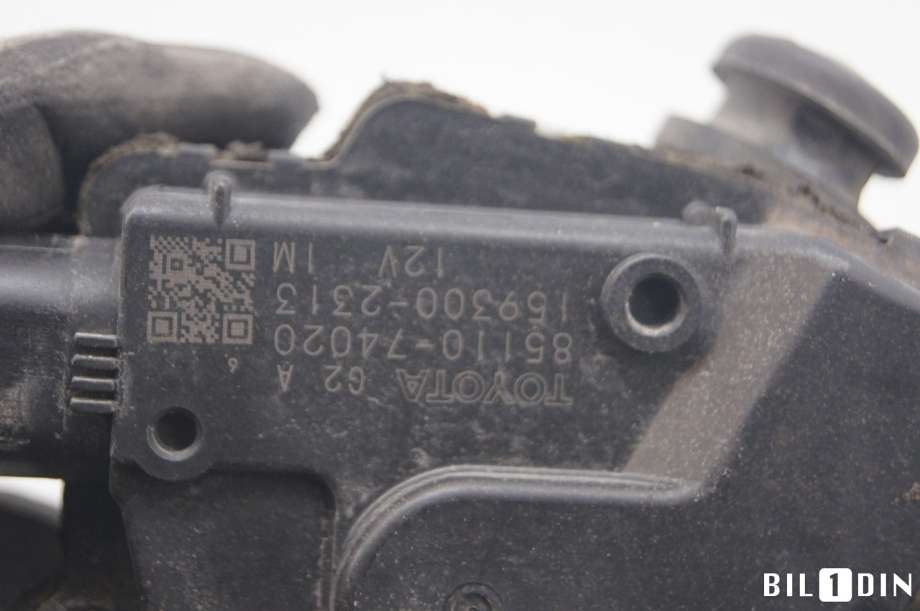 Viskermotor frontrute til Toyota iQ 2009-2014  (TOYOTA|8511074020|)