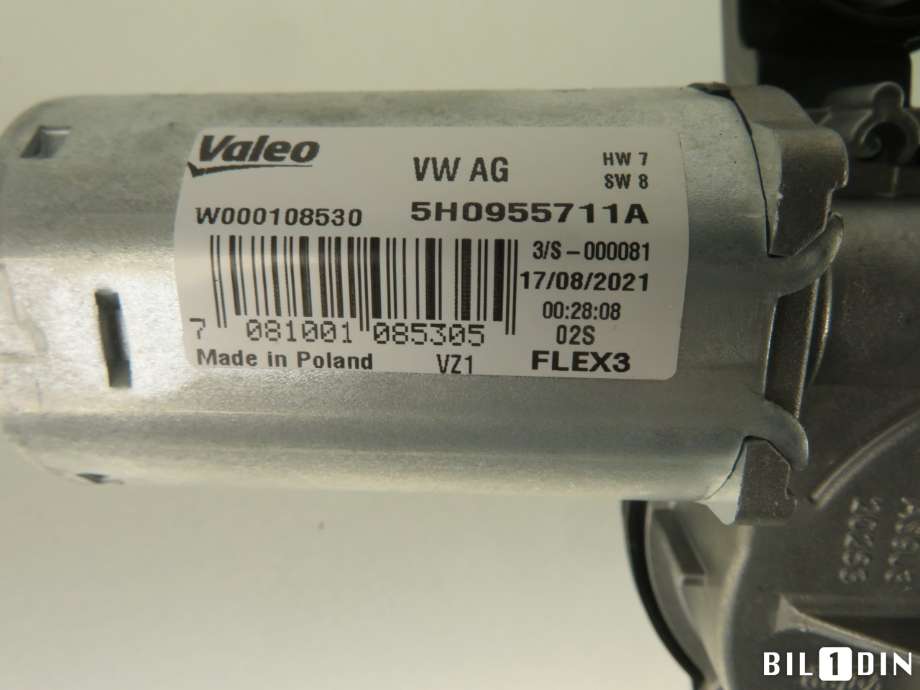 Viskermotor bakrute til VW ID.4 2020-->>  (VOLKSWAGEN|5H0955711A|)
