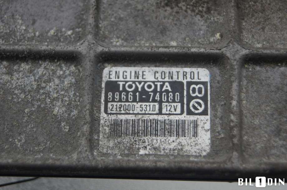 Styreenhet motor til Toyota iQ 2009-2014  (TOYOTA|8966174080|)