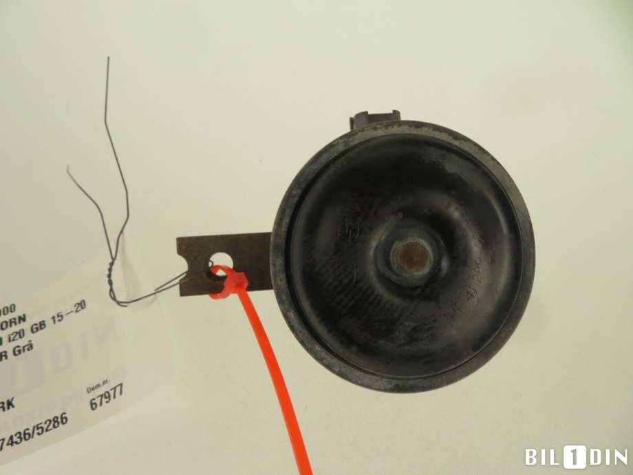 Horn/signalhorn til Hyundai i20 2015-2020 (Type II) (HYUNDAI|96610C8000|)