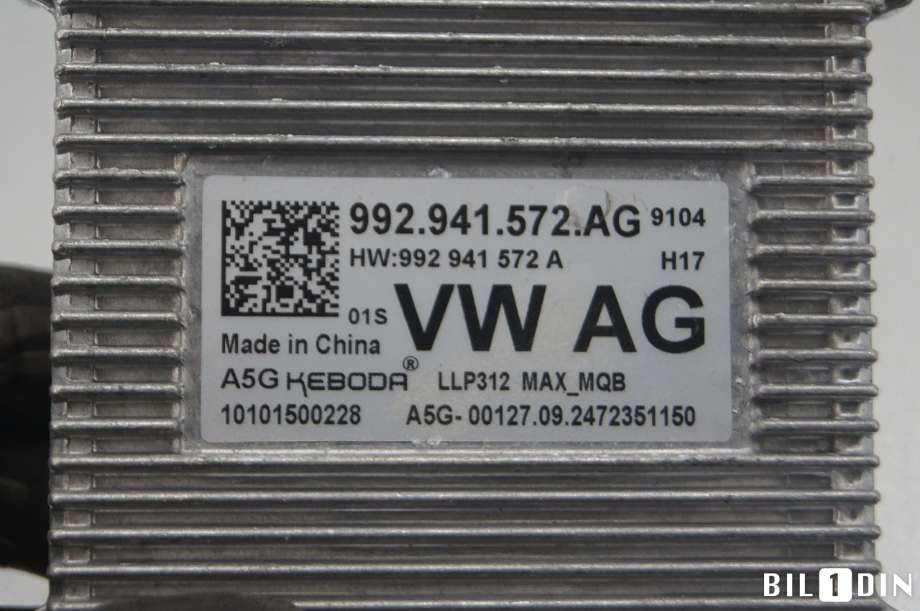 Styreenhet xenon/ballast til VW ID.BUZZ 2022-->> (VOLKSWAGEN|992941572AG|)