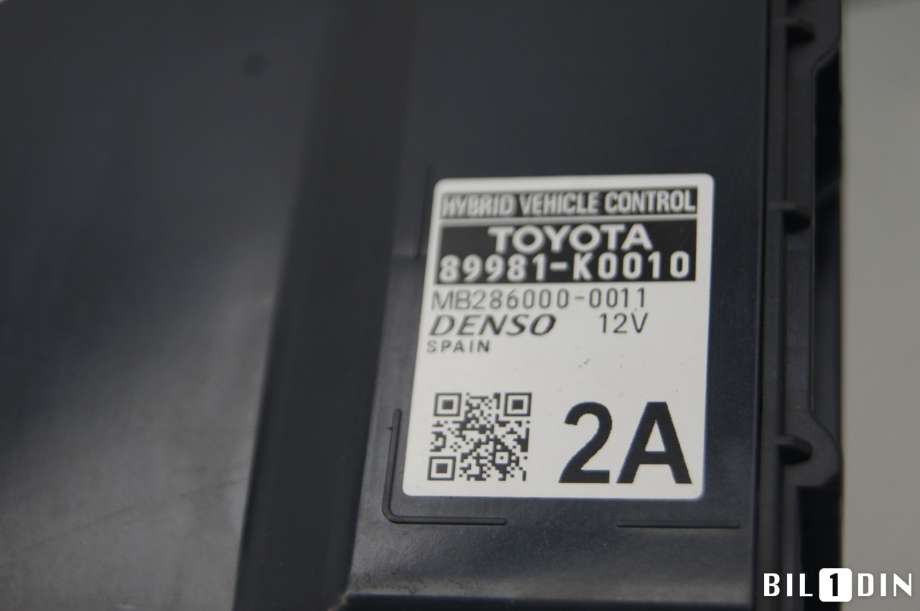 Styreenhet diverse til Toyota Yaris 2020-->> (Type IV)  (TOYOTA|89981K0011||89981K0010)