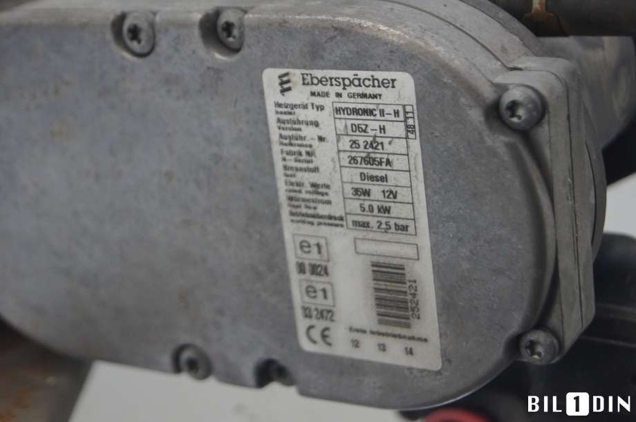 Dieselvarmer til Toyota Avensis 2009-2015 (Type III, Fase 1) (TOYOTA|8710002040|)