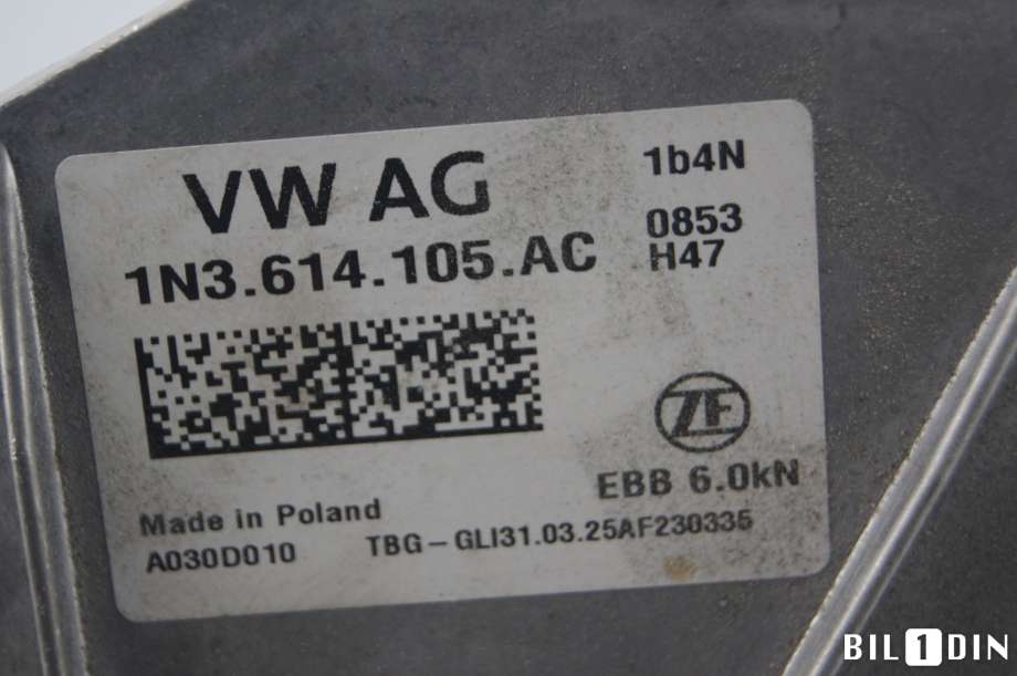 Bremsekraft-forsterker til VW ID.BUZZ 2022-->>  (VOLKSWAGEN|1N3614106AC|)