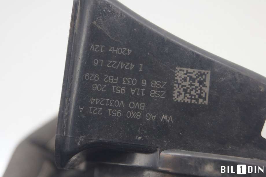 Horn/signalhorn til VW ID.4 2020-->>  (VOLKSWAGEN|8X0951221A|)
