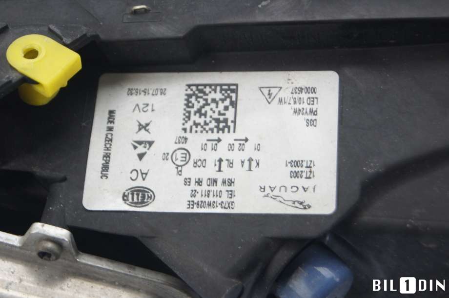 Frontlykt høyre xenon til Jaguar XE 2015-->> (JAGUAR|T4N17206|T4A1411|GX7313W029EE)