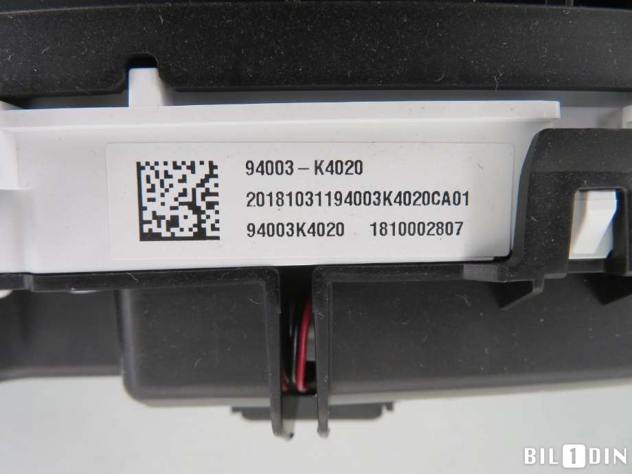 Instrumentpanel til Hyundai Kona 2017-2021 (Type I, Fase 1)  (HYUNDAI|94003K4020|)