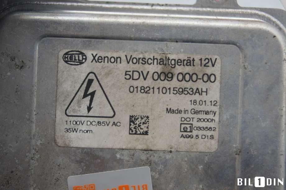 Styreenhet xenon/ballast til VW Golf VI 2008-2012 (VOLKSWAGEN|5M0907391|)
