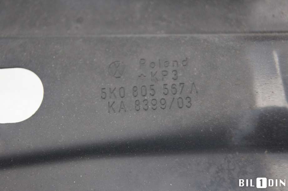 Panserlås til VW Golf VI 2008-2012 (VOLKSWAGEN|5K0805567A|)
