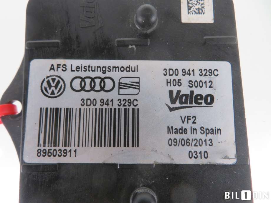 Styreenhet xenon/ballast til VW Passat 2011-2015 (B7) (B7) (VOLKSWAGEN|3D0941329A|)