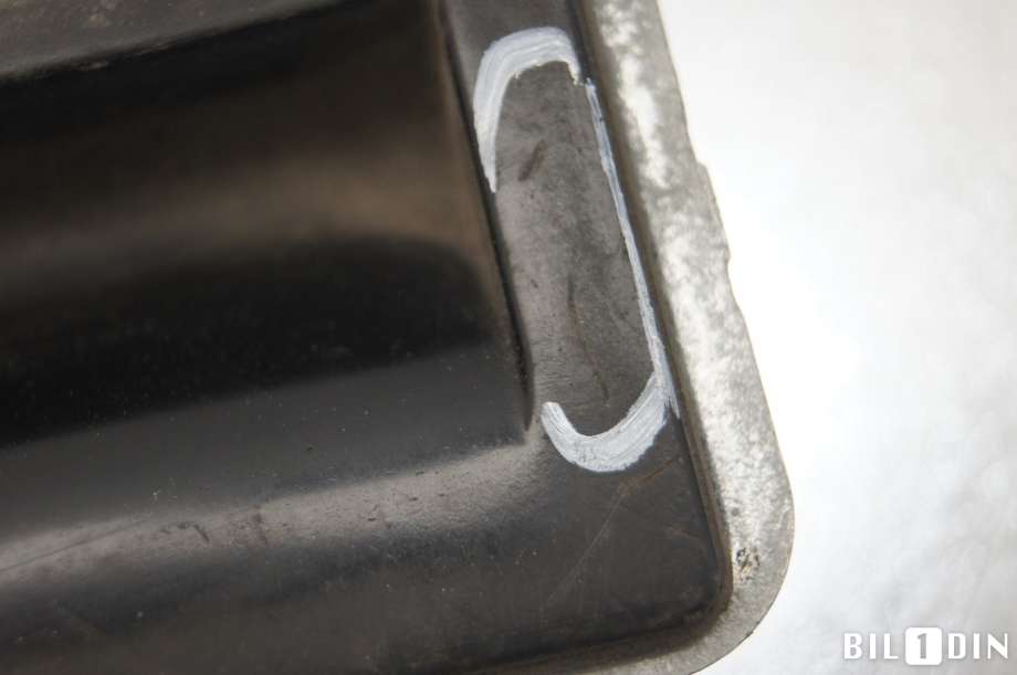Bakluke/bakdør håndtak til Audi Q3 2011-2014 (Type I, Fase 1)  (AUDI|5N0827566AA|)