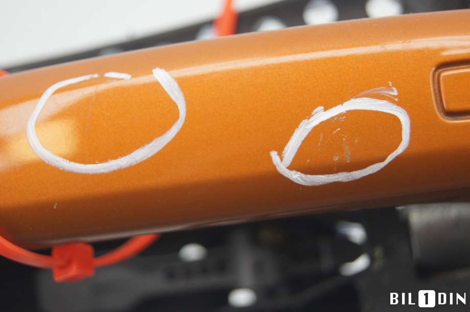 Dørhåndtak utv venstre foran til Audi Q3 2011-2014 (Type I, Fase 1)  (AUDI|8U1837885|8T0837205A|)