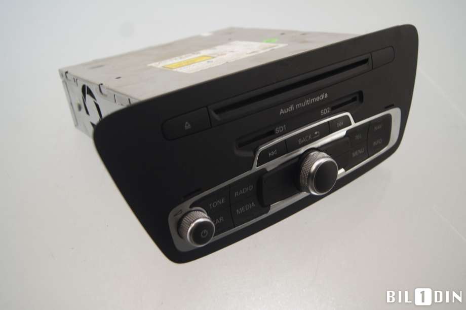 Bilstereo til Audi Q3 2011-2014 (Type I, Fase 1) (AUDI|8U0035666AX||8U0035666A)