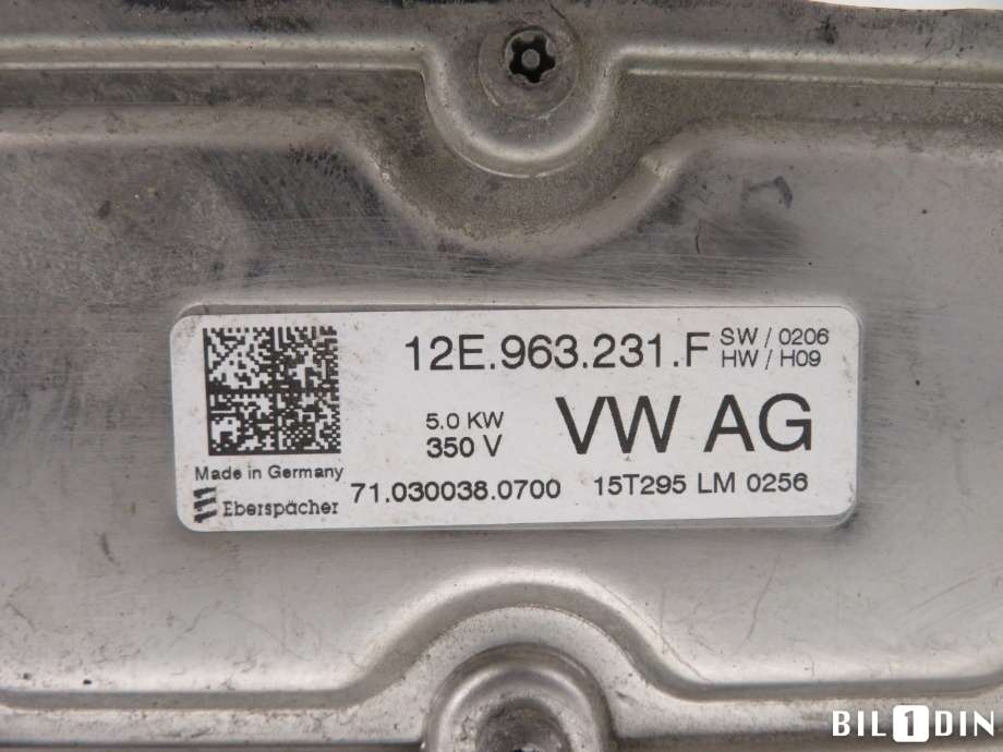 Varmeapparat register til VW e-Golf 2014-2017 (Fase 1)  (VOLKSWAGEN|5Q0819565C|5Q0819565B|)
