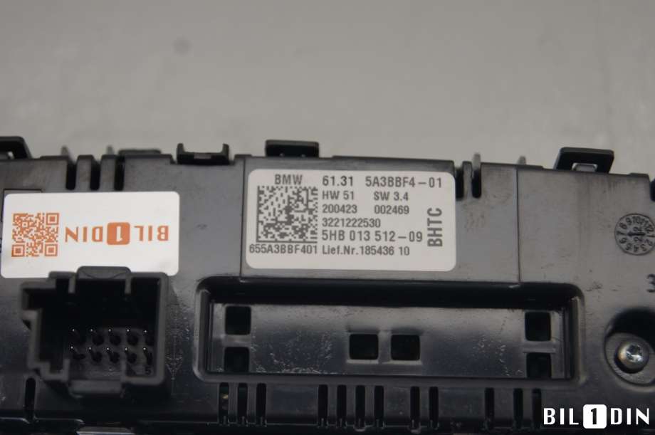 Varmeapparat betjening til BMW i4 2021-->> (G26) (G26) (BMW|61315A3BBF4|)