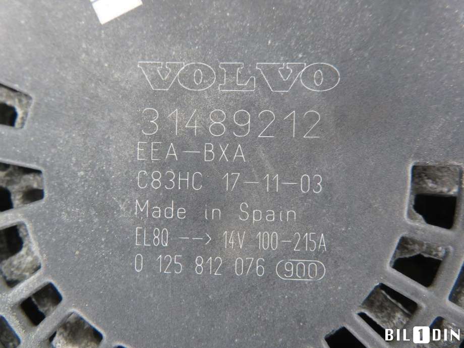 Dynamo til Volvo V40 2012-2019 (VOLVO|36011427|)