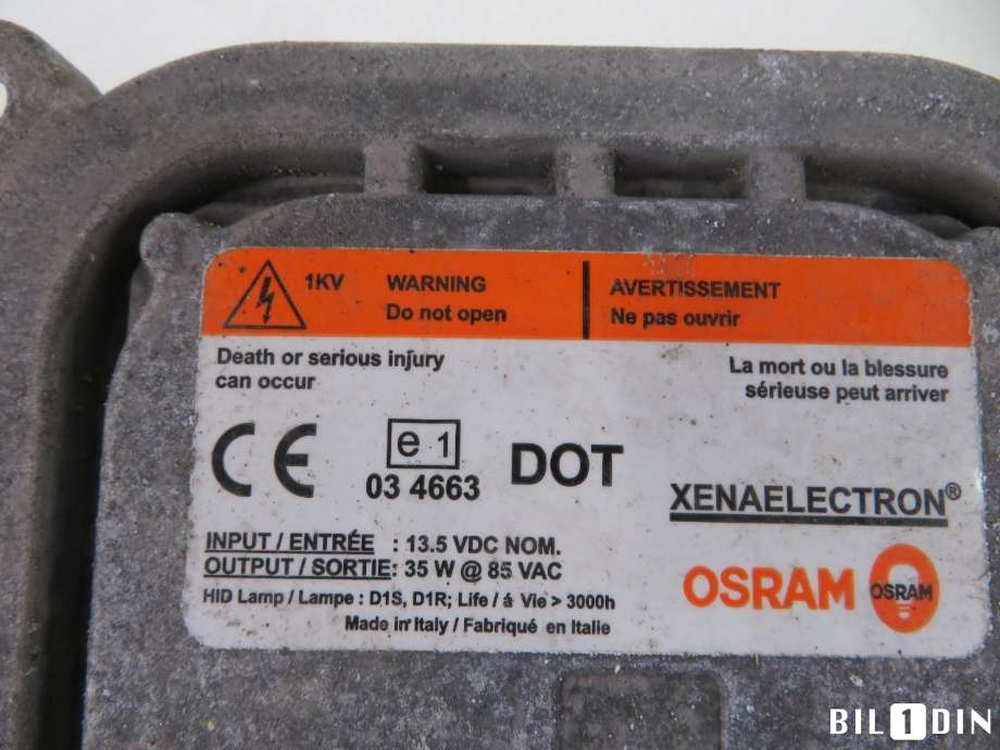 Styreenhet xenon/ballast til Ford Focus 2008-2010 (Type II, Fase 2)  (FORD|1521216|8M5113C170AA|)