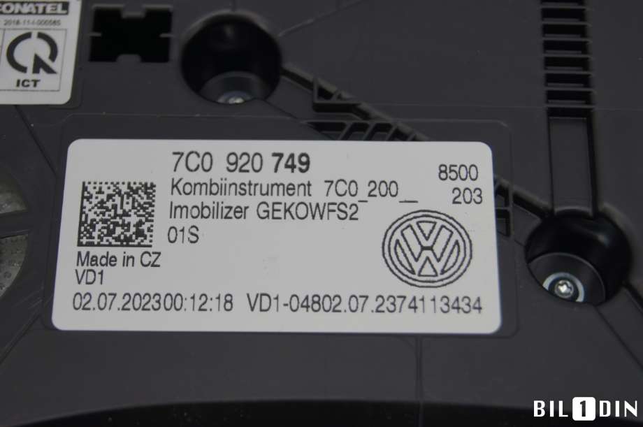 Instrumentpanel til VW Crafter 2016-->> (Type II) (VOLKSWAGEN|7C0920749|)