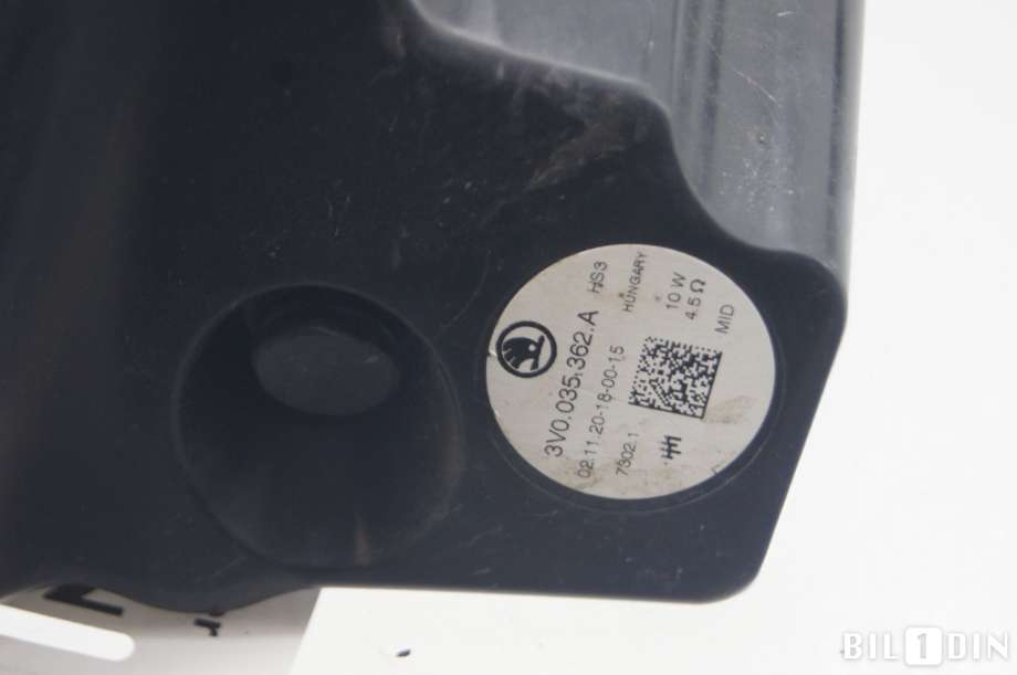 Høyttaler motorlyd, AVAS (Acoustic Vehicle Alerting System) til Škoda Octavia 2020-->> (Type IV)  (SKODA|3V0035362A|)