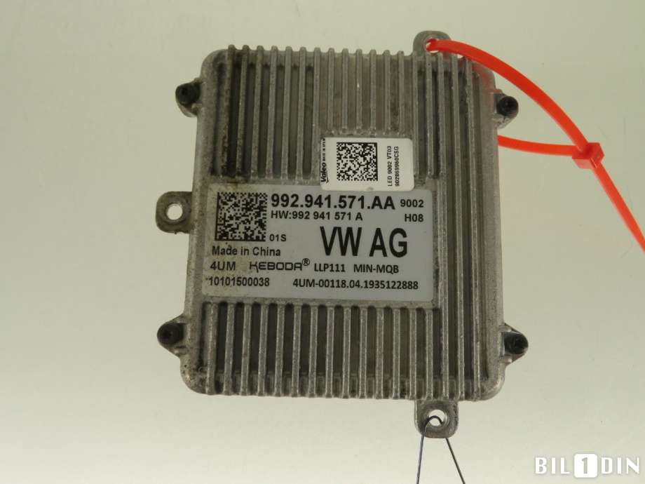 Styreenhet xenon/ballast til VW Transporter / Caravelle 2019-->> (T6.1) (T6.1) (VOLKSWAGEN|992941571AA|)