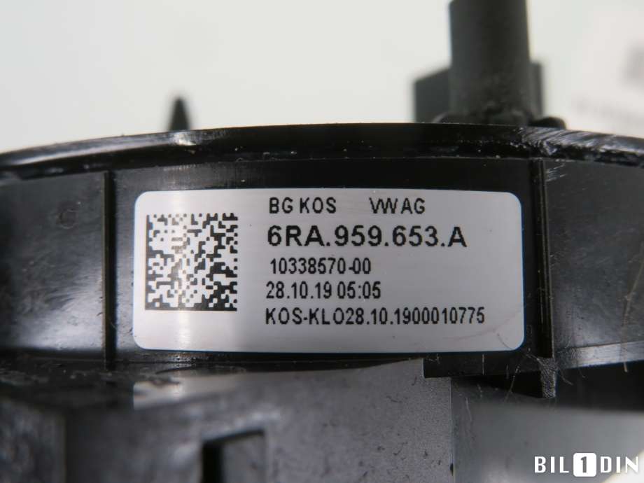 Airbag slepering til VW Transporter / Caravelle 2019-->> (T6.1) (T6.1) (VOLKSWAGEN|6RA959653A|)