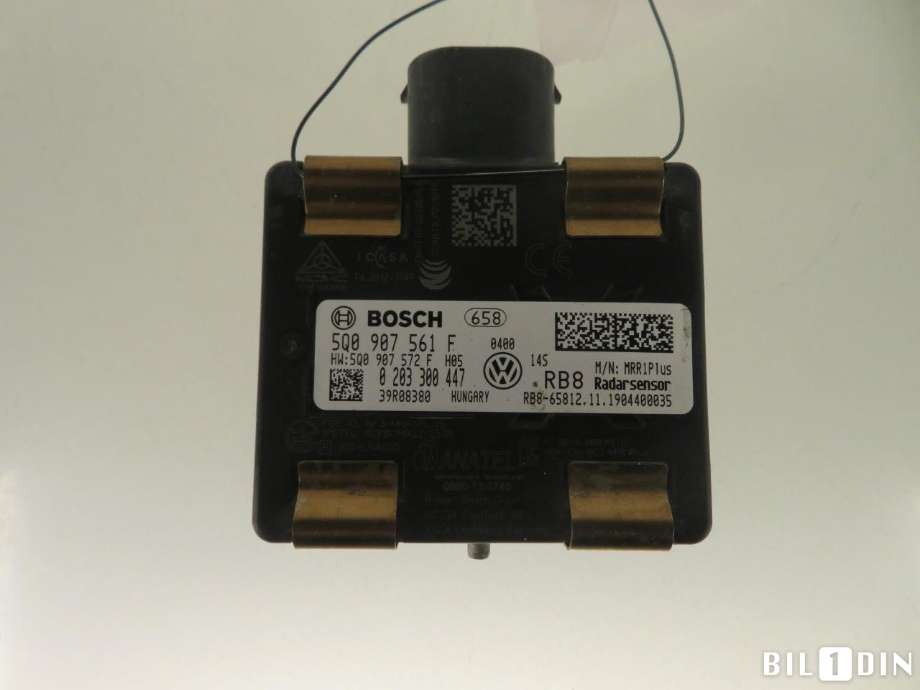 Sensor radar til Škoda Octavia 2013-2016 (Type III, Fase 1) (SKODA|5Q0907561F|)