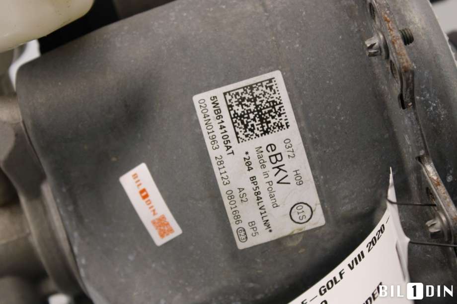 Bremsekraft-forsterker til VW Golf VIII 2020-->> (VOLKSWAGEN|5WB614105AT||3Q1614019D)
