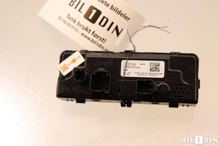 Varmeapparat betjening til VW Golf VIII 2020-->>  (VOLKSWAGEN|11A907049|)