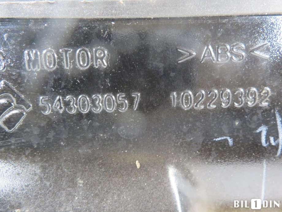 Spoiler bakluke til MG ZS EV 2022-->> (Type I, Fase 2)  (MG|10229392|)