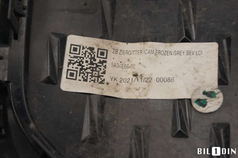 Grill til BMW iX3 2021-->>  (BMW|51135A34E66|)