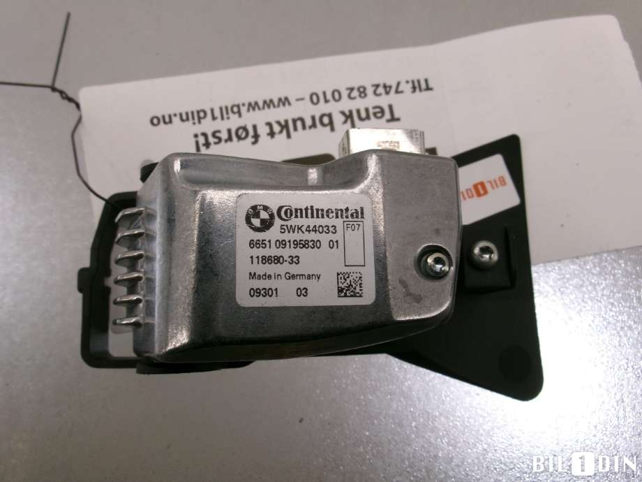 Kamera til BMW 5-Serie 2010-2017 (F10/F11) (F10/F11) (BMW|66519195830|)