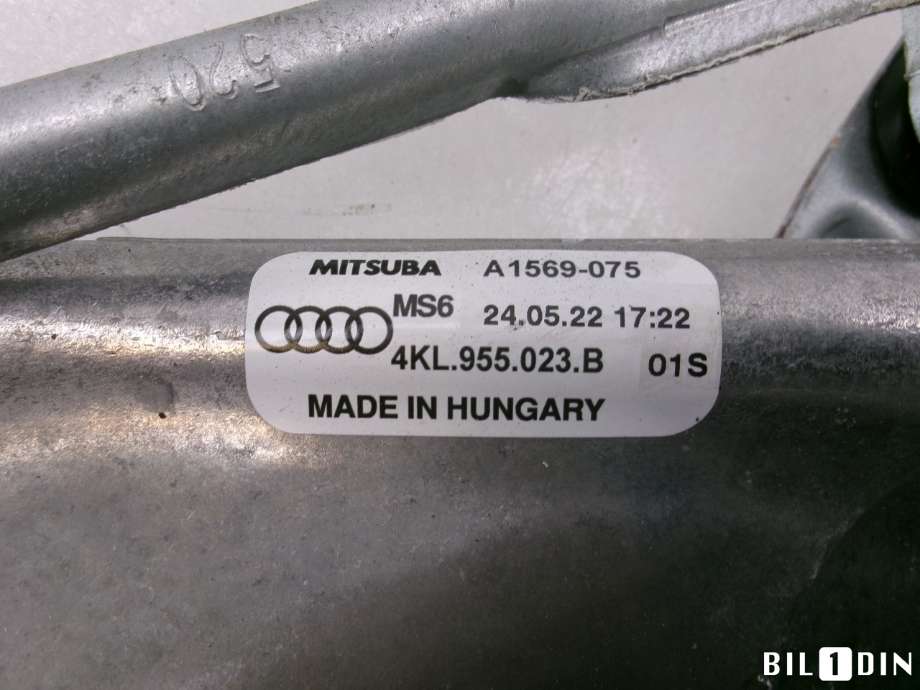 Viskermotor frontrute til Audi e-tron 2018-->> (AUDI|4KL955023B|)