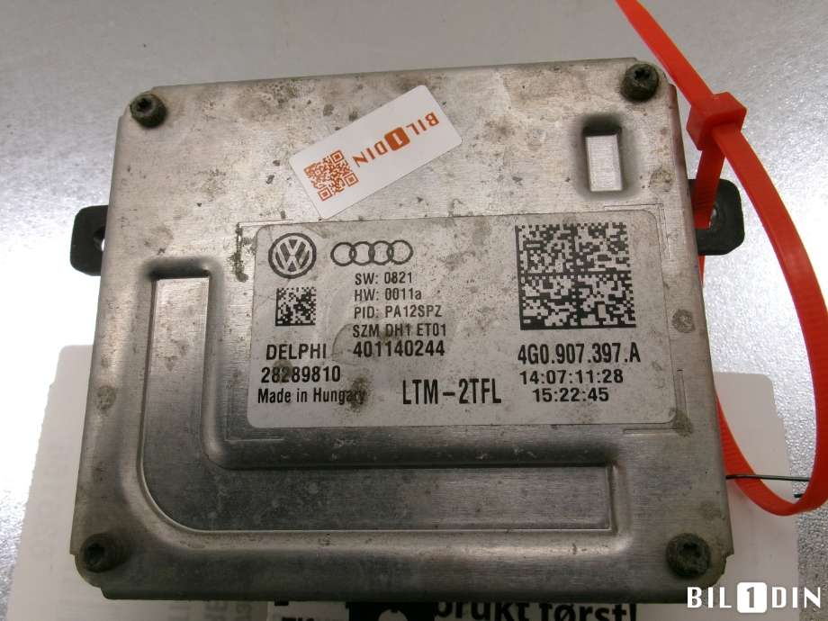 Styreenhet xenon/ballast til VW Tiguan 2016-2020 (Type II, Fase 1)  (VOLKSWAGEN|4G0907397|)