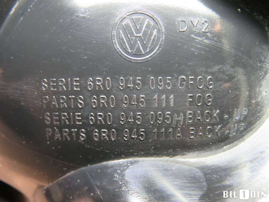 Baklykt venstre til VW Polo 2009-2014 (Type V, Fase 1) (VOLKSWAGEN|6R0945095AH|)