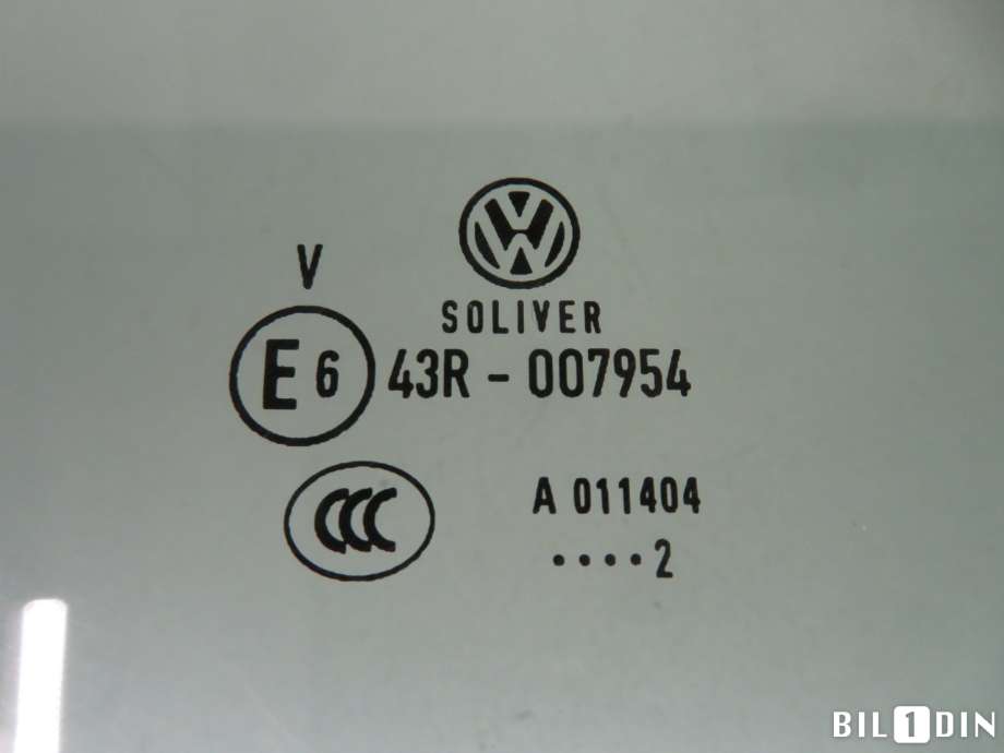Siderute høyre bak til VW Passat 2011-2015 (B7) (B7) (VOLKSWAGEN|3AF845026A|)