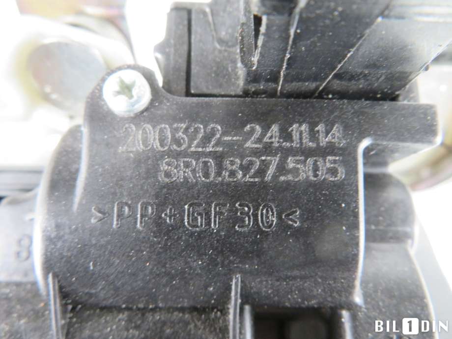 Baklukelås til Audi A4 2007-2014 (Type IV) (B8) (B8) (AUDI|8R0827505A|)