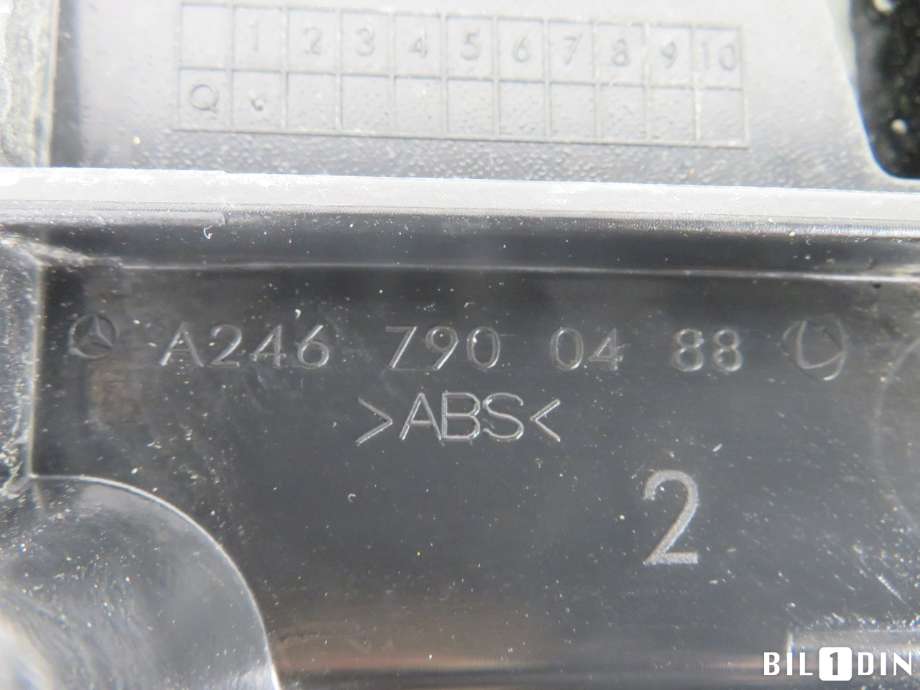 Spoiler bakluke til Mercedes B-Klasse 2011-2018 (W246) (W246) (MERCEDES|A2467900588|)