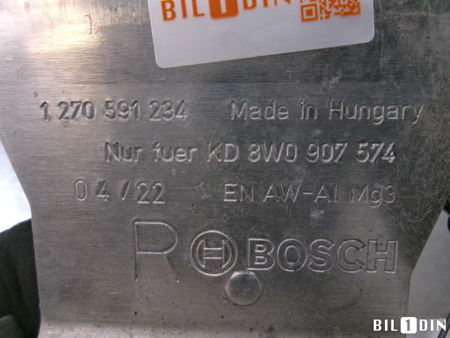 Sensor radar til Audi A4 2020-->> (Type V, Fase 2) (B9) (B9) (AUDI|8W0907561H|)
